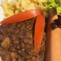 Linsen & Spätzle  at Gasthof Hotel zum Älblerstüble in Laichingen