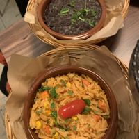 Rice and beans   at Sabor Sabor in Rotterdam