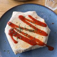Vegan Haggis Crunchwrap! 🔥   at The Hungry Gull in Isle Of Skye