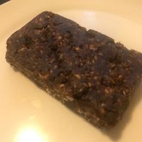 Date, Oat and Chocolate Slice (vegan and free from refined sugars£ at Docker Bakery in Folkestone
