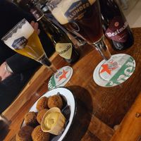 Vegan bitterballen 😋 at Grand Café Klunder in Alkmaar