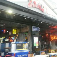 View from outside seating at Zaap Thai Street Food - Headingley in Leeds