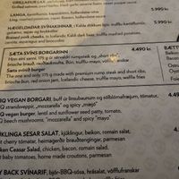  at Sæta Svínið Gastropub in Reykjavik