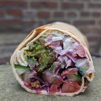 Wrap from FLFL at Vegan Food Tour Utrecht in Utrecht