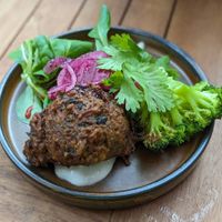 Köfte from Gys at Vegan Food Tour Utrecht in Utrecht