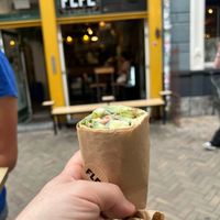 Amazing falafel in Utrecht at Vegan Food Tour Utrecht in Utrecht