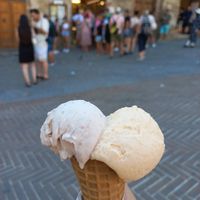  at Gelateria Dondoli in San Gimignano