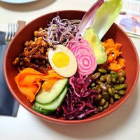 Buddha Bowl (vegan) at First Eet in Arnhem