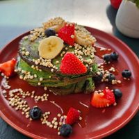 Pandan pancake at First Eet in Arnhem