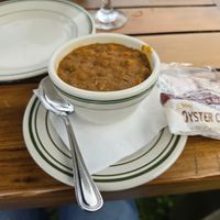 Hearty Lentil Soup at Jordan Pond House in Mount Desert Island