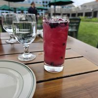 Blueberry NA Mojito at Jordan Pond House in Mount Desert Island