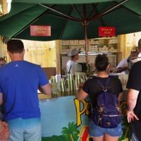 kind of like a hot dog cart at Puka Dog in Koloa
