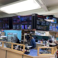 Counter at Puka Dog in Koloa