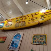 Menu at Puka Dog in Koloa