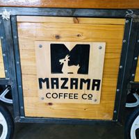 Logo  at Mazama Coffee Co in Dripping Springs