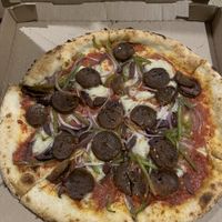 Supreme  at Pizza Papi in Tulum