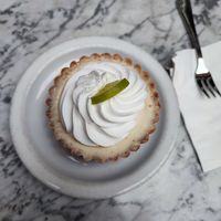 Key lime pie at Freesoulcaffe in Tustin