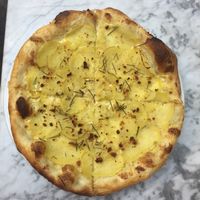 potato pizza :))) at Freesoulcaffe in Tustin