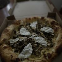 Mushroom Pizza  at Freesoulcaffe in Tustin