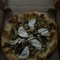 Mushroom Pizza  at Freesoulcaffe in Tustin