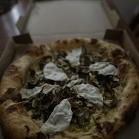 Mushroom Pizza  at Freesoulcaffe in Tustin