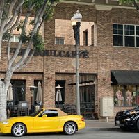 Nice outdoor seating area.  at Freesoulcaffe in Tustin