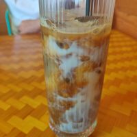 Mocha with oat milk at Castro's in Honolulu