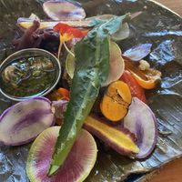 Vegan tamal   at Castro's in Honolulu
