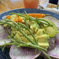 Avocado toast   at Castro's in Honolulu