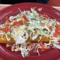 Bean rice burrito   at Azteca Mexican in Tukwila