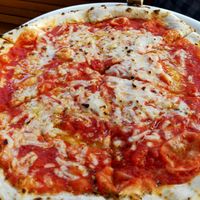 Margarita with vegan cheese at Pizza Riccardo in Narrabeen