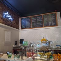 Counter area at The Juicery in Salem