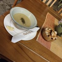 Lentil soup at Noja in Prizren