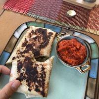 Falafel wrap   at Noja in Prizren