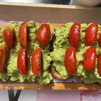Avocado toast  at SoBe Vegan in Miami Beach