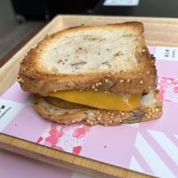 Ban egg and cheese sandwich at SoBe Vegan in Miami Beach