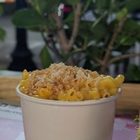 Delicious mac & cheese! at SoBe Vegan in Miami Beach