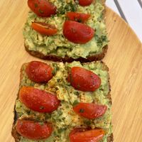 Avo toast  at SoBe Vegan in Miami Beach