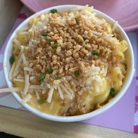 Mac and cheese  at SoBe Vegan in Miami Beach