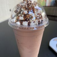 Chocolate milkshake 😍  at SoBe Vegan in Miami Beach