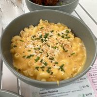 Mac and cheese   at SoBe Vegan in Miami Beach