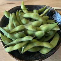 Edamame beans at Opium Hotel & Restaurant in Wemeldinge