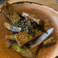 Tofu dish at Opium Hotel & Restaurant in Wemeldinge