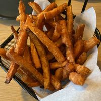 Sweet potato fries at Opium Hotel & Restaurant in Wemeldinge