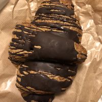 Chocolate croissant  at Landbageriet - Naturbageriet in Copenhagen