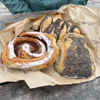 Pastries  at Landbageriet - Naturbageriet in Copenhagen