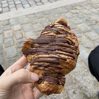 Chocolate croissant tho  at Landbageriet - Naturbageriet in Copenhagen