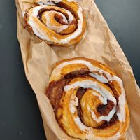 Kanel Snegel at Landbageriet - Naturbageriet in Copenhagen