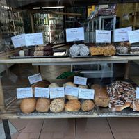 So many vegan options   at Landbageriet - Naturbageriet in Copenhagen