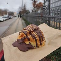 Chocolate ball, 25dkk at Landbageriet - Naturbageriet in Copenhagen